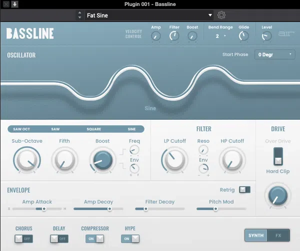 AIR Bassline