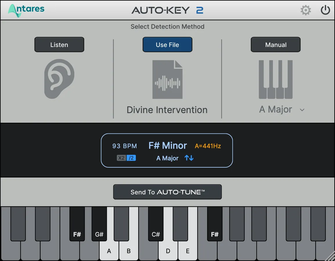 Antares AutoTune AutoKey 2 - Image 2
