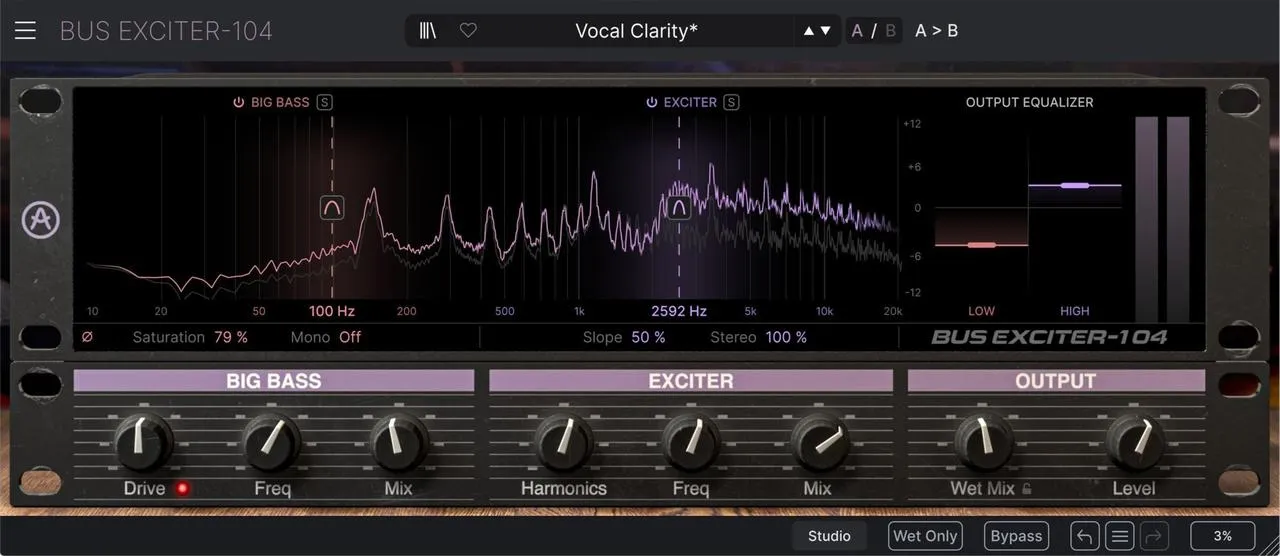 Arturia Bus EXCITER-104