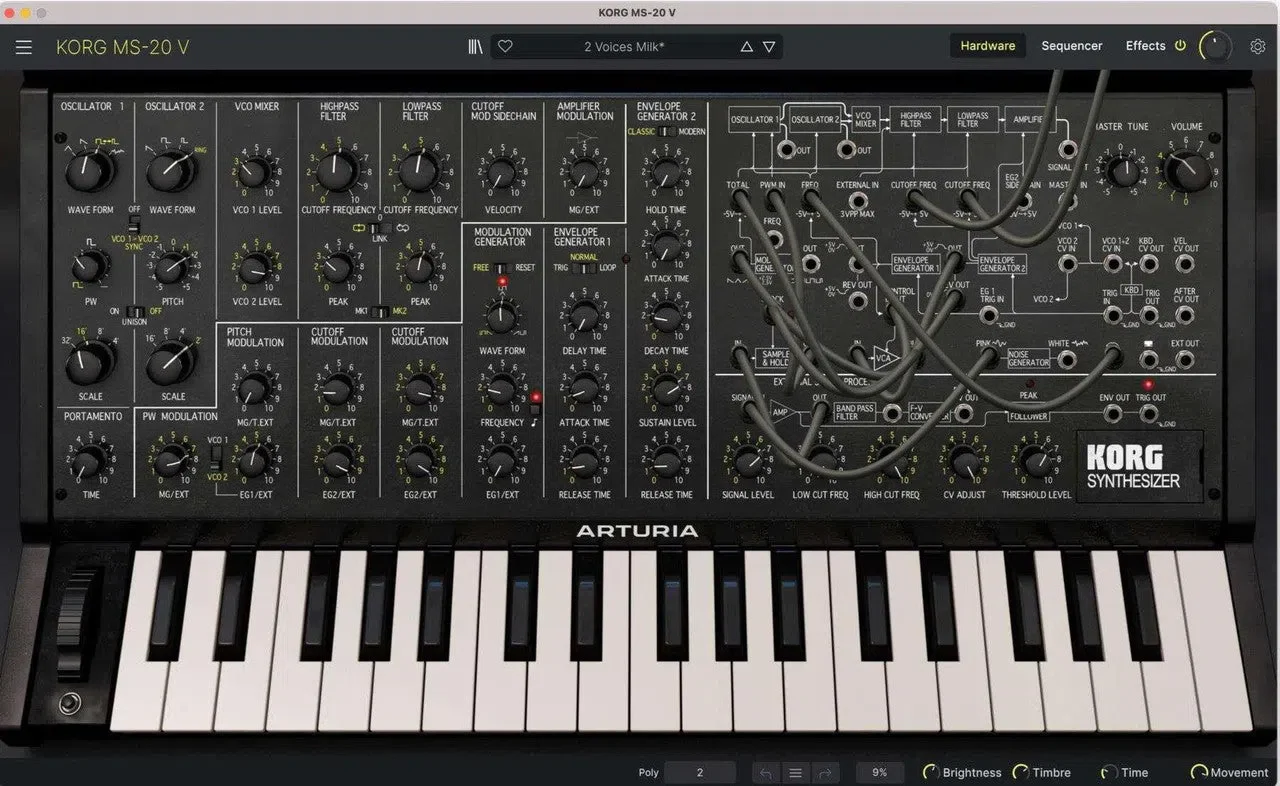 Arturia KORG MS-20 V