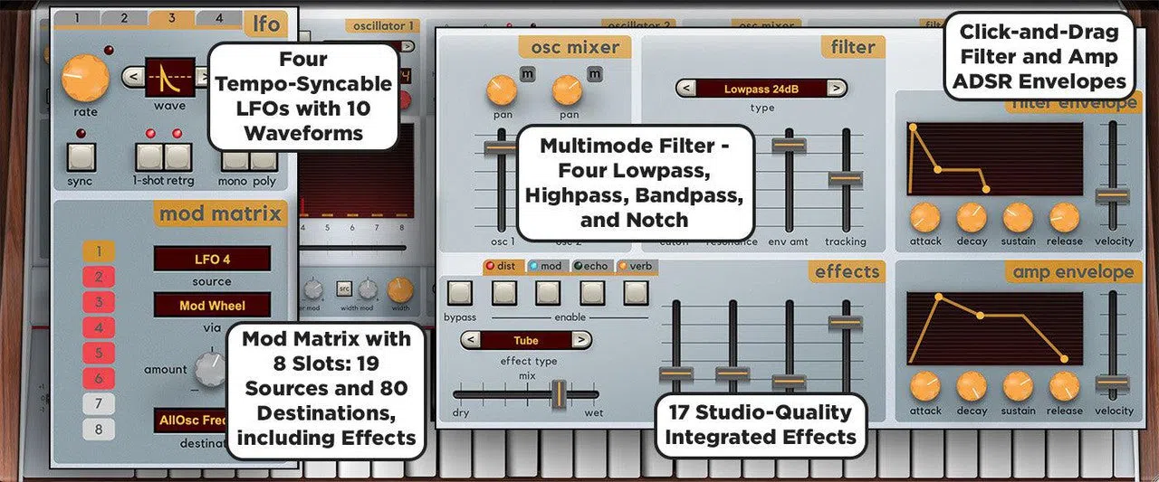 Cherry Audio Harmonia Synthesizer - Image 3