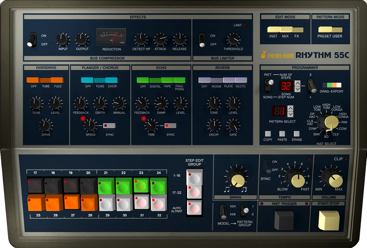 Cherry Audio KR-55C Drum Machine - Image 4
