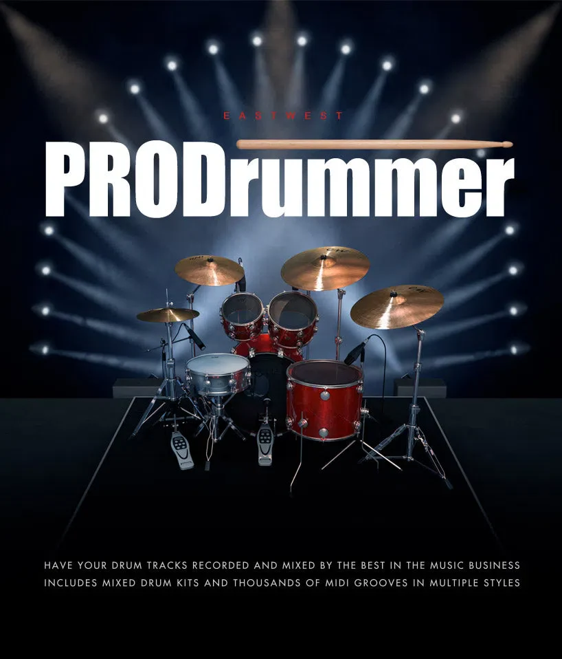 EastWest ProDrummer 1&2 Bundle