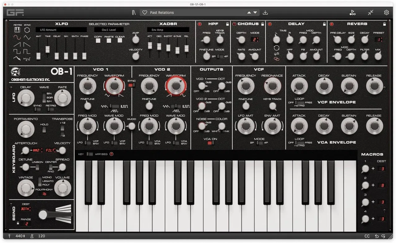 GForce Oberheim OB-1