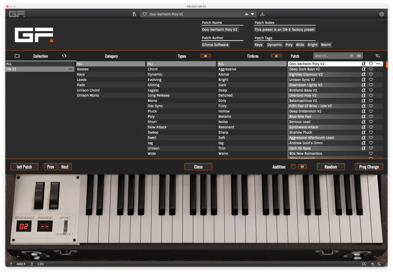 GForce Oberheim OB-EZ - Image 3
