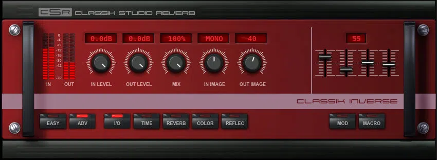 IK Multimedia CSR Inverse Reverb