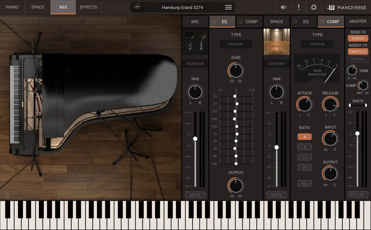 IK Multimedia Pianoverse Hamburg Grand S274 - Image 3