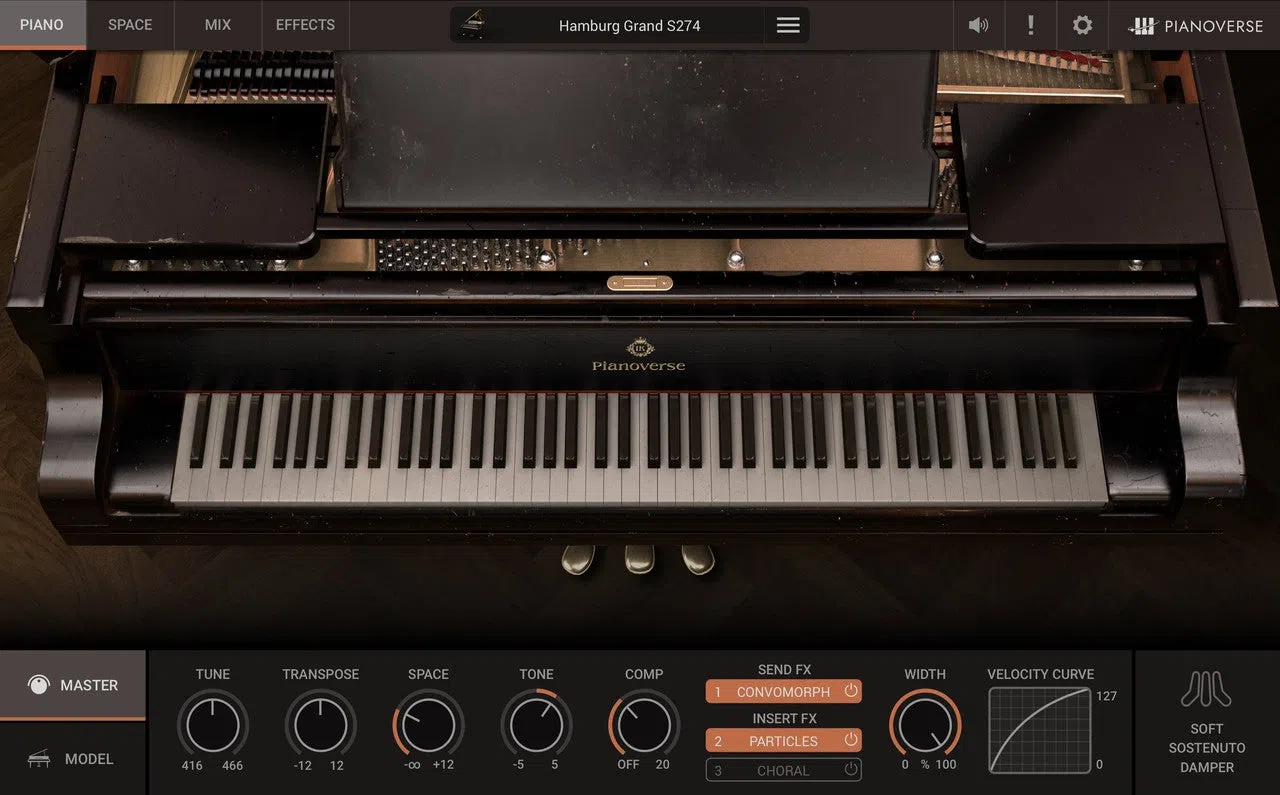IK Multimedia Pianoverse Hamburg Grand S274 - Image 4