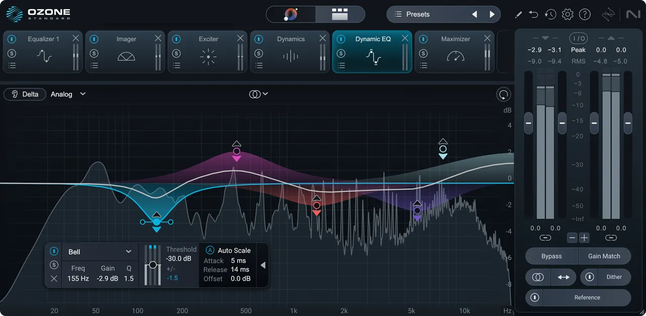 iZotope Ozone 12 Standard: Upgrade from Ozone Elements or Elements Suite