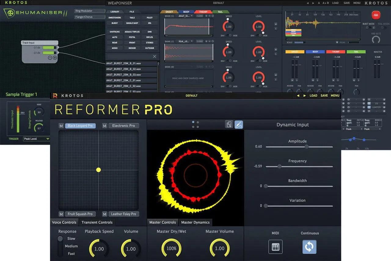 Krotos Sound Design Bundle Upgrade from Dehumaniser 2
