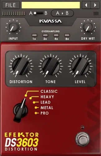 Kuassa Efektor DS3603 Distortion