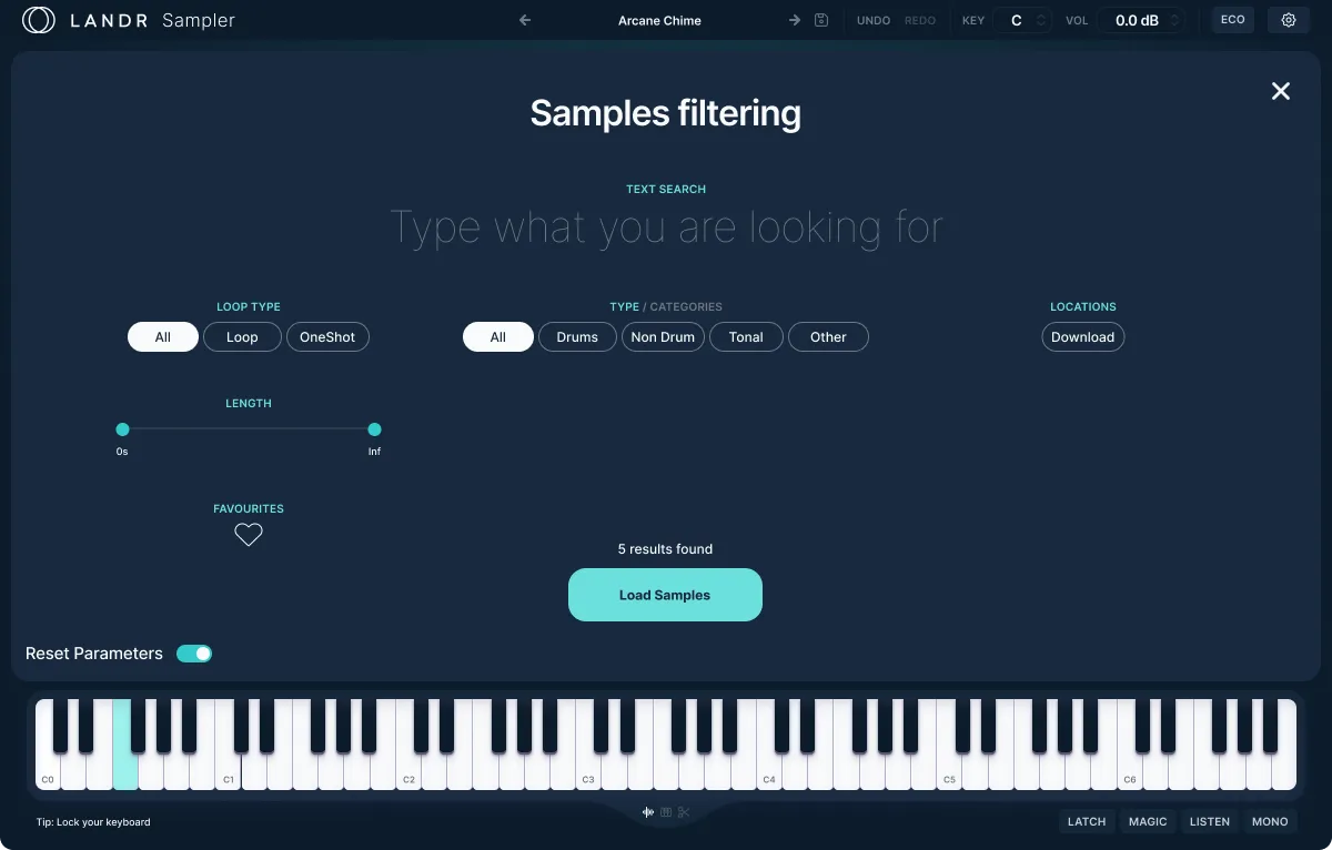 LANDR Sampler - Image 2