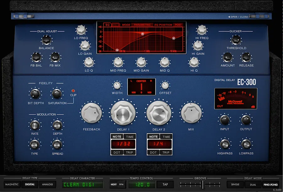 McDSP EC-300 Echo Collection HD v7 - Image 5