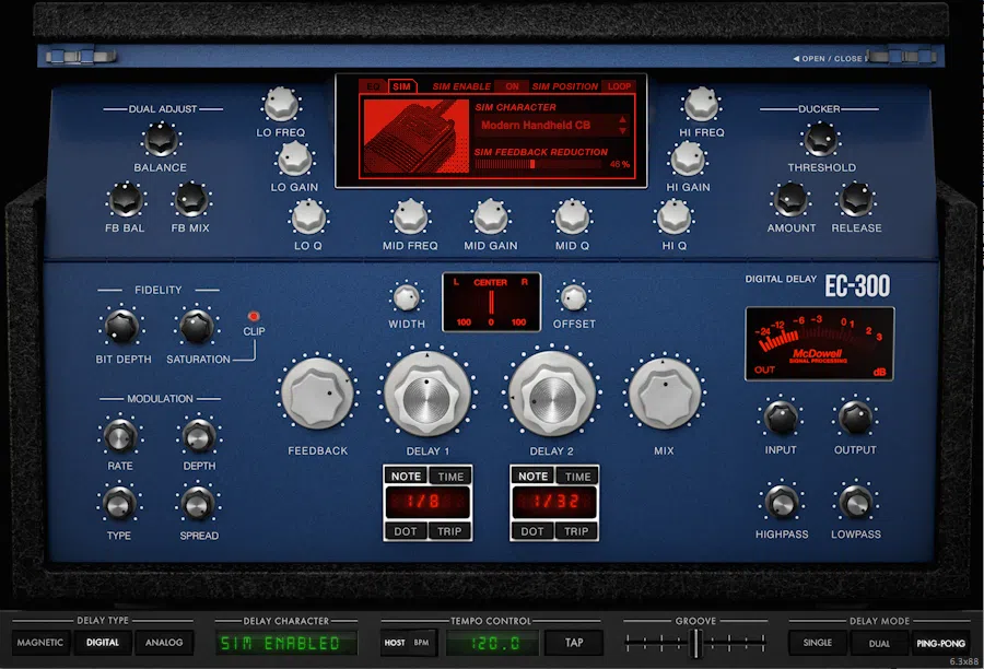 McDSP EC-300 Echo Collection Native v7 - Image 2