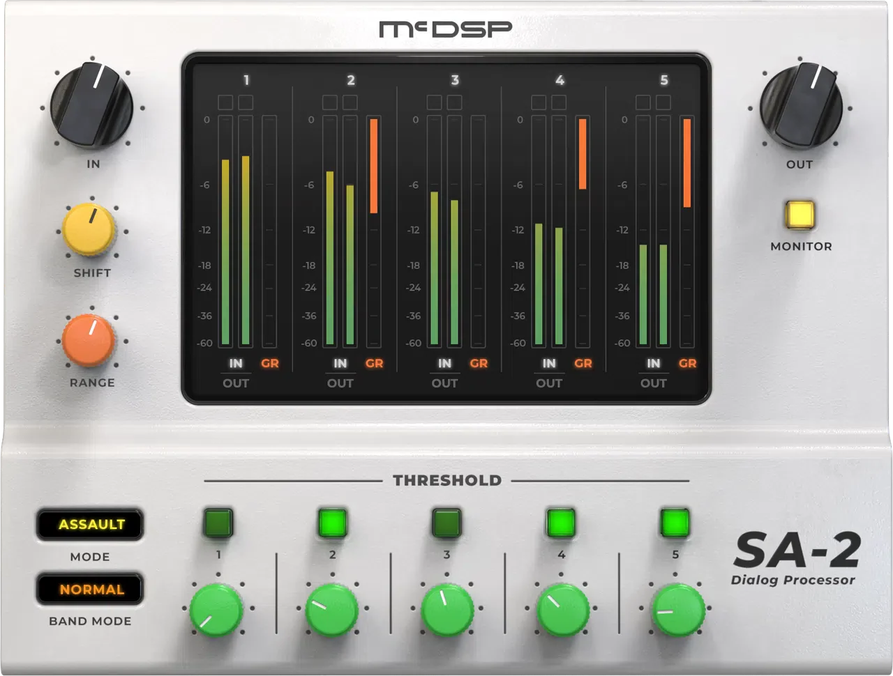 McDSP SA-2 Dialog Processor HD v7