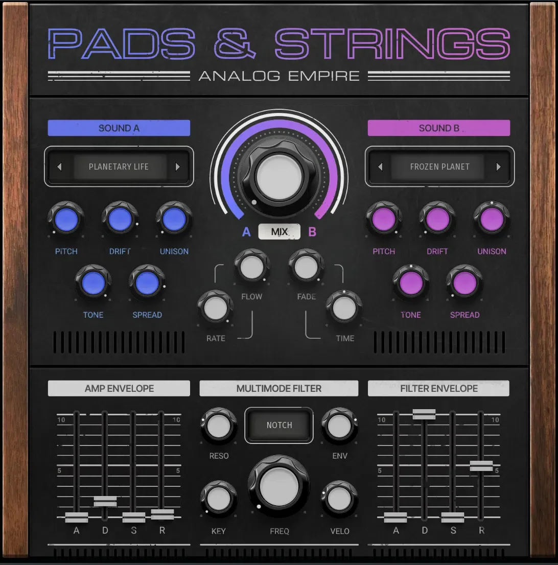 Melda Analog Empire: Pads & Strings