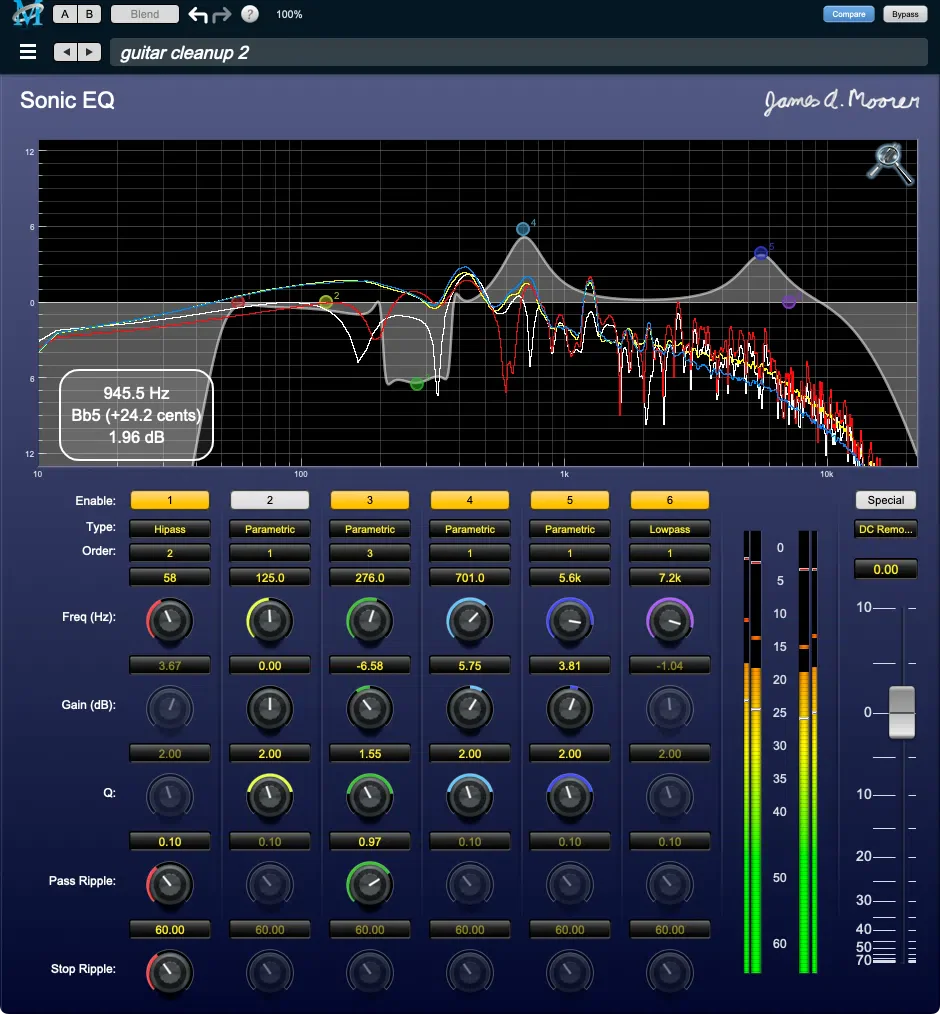 Metric Halo Sonic EQ