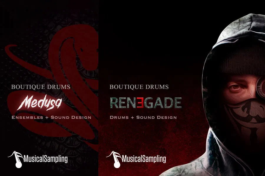 Musical Sampling Aggrsn Drums Bundle