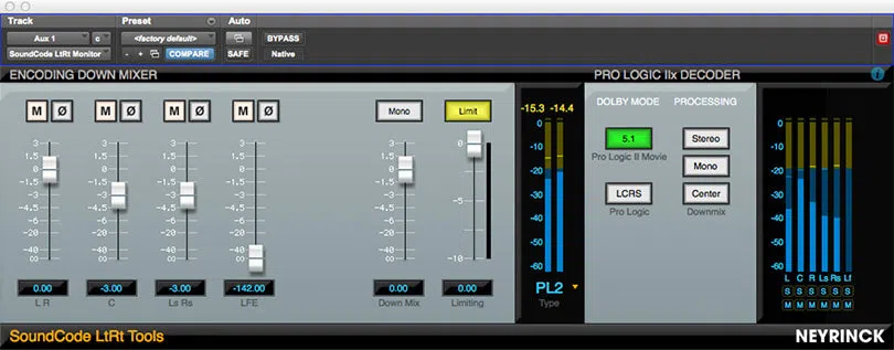 Neyrinck SoundCode LtRt Tools Upgrade
