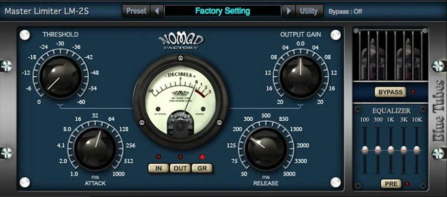 Nomad Factory Blue Tubes Limiter LM-2S