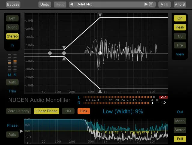 NUGEN Audio Monofilter