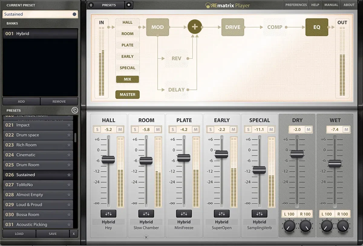 Overloud Hybrid Premium - IR Library for REmatrix - Image 2