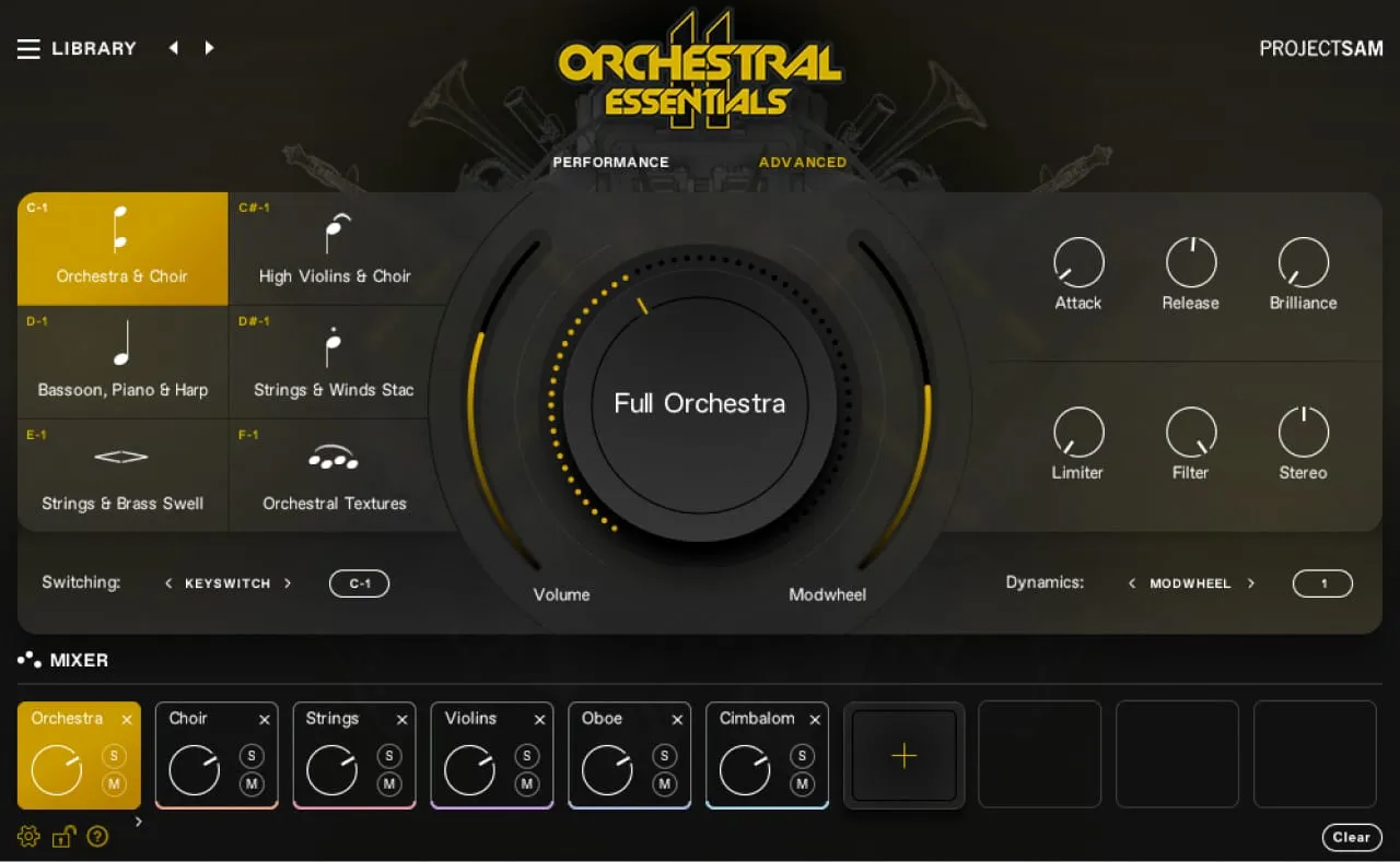 ProjectSAM Orchestral Essentials 2