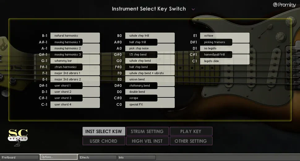 Prominy SC Electric Guitar 2 - Image 4