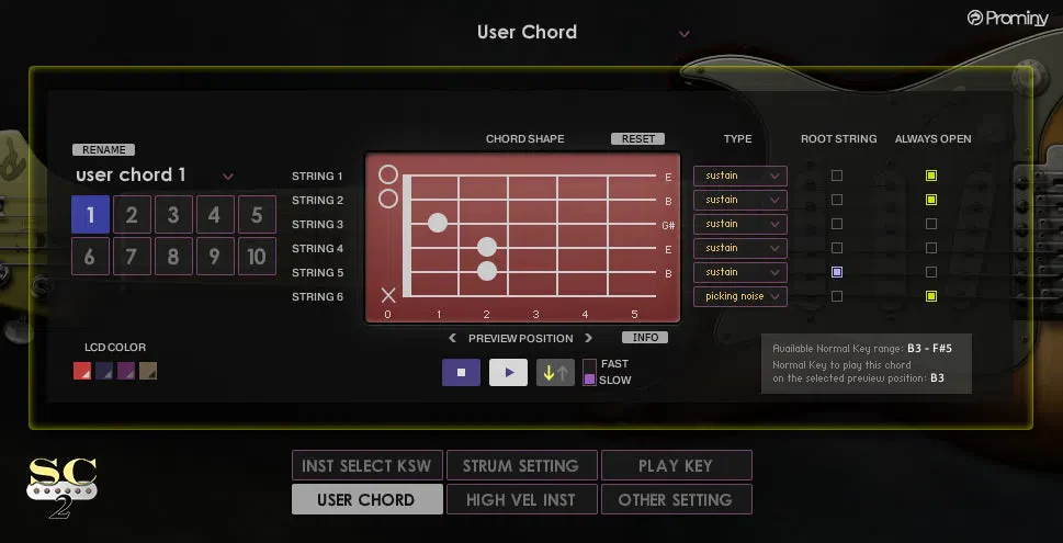 Prominy SC Electric Guitar 2 - Image 6