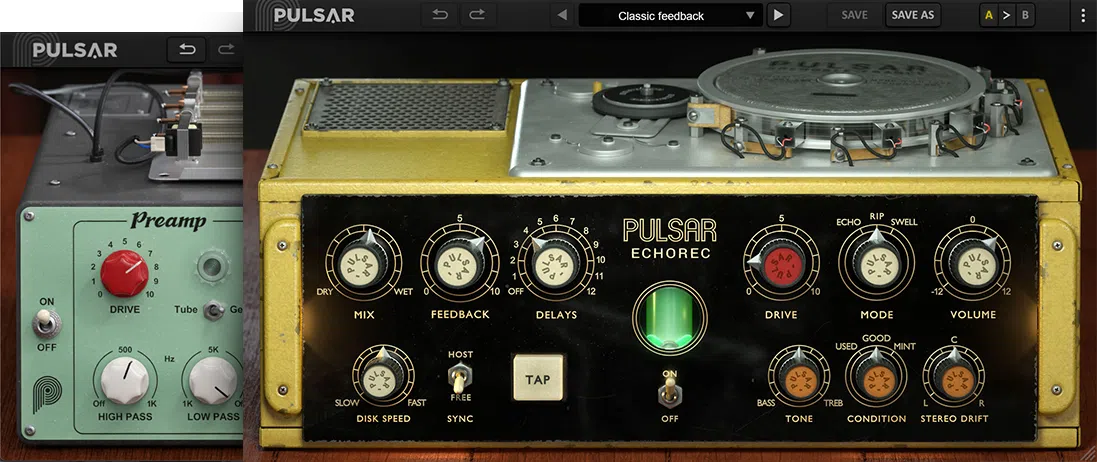 Pulsar Audio Echorec and Primavera