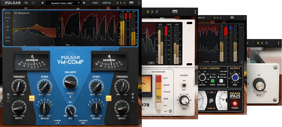 Pulsar Audio Vintage Compressors Bundle