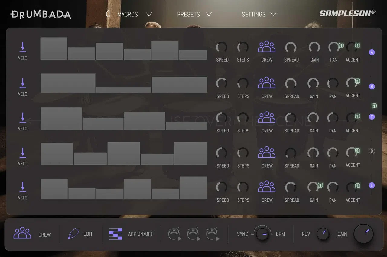 Sampleson Drumbada