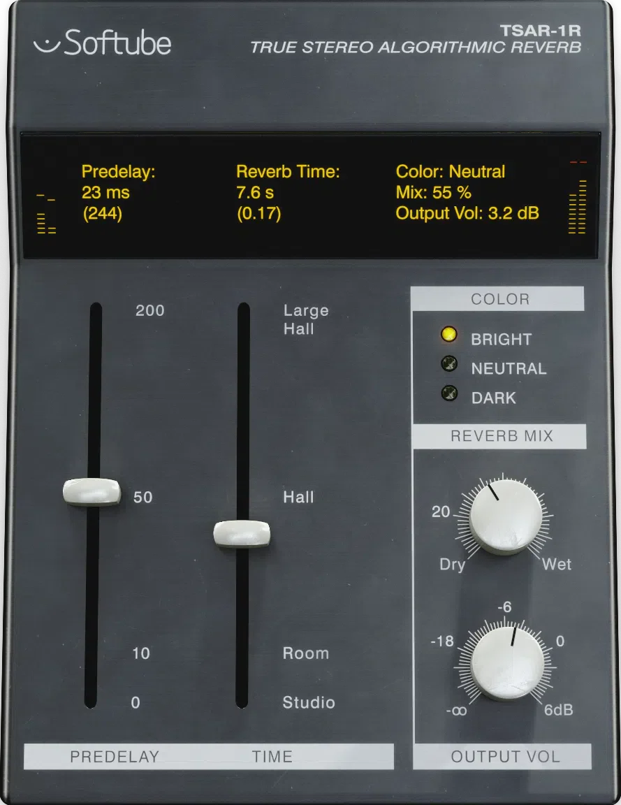Softube TSAR-1R Reverb