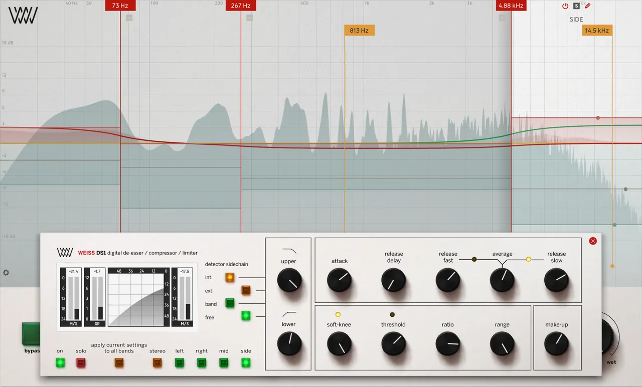 Softube Weiss DS5 Multiband Compressor (crossgrade from Weiss DS1-MK3)