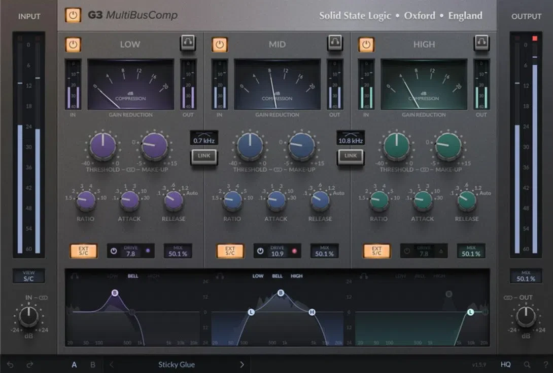 SSL G3 MultiBusComp
