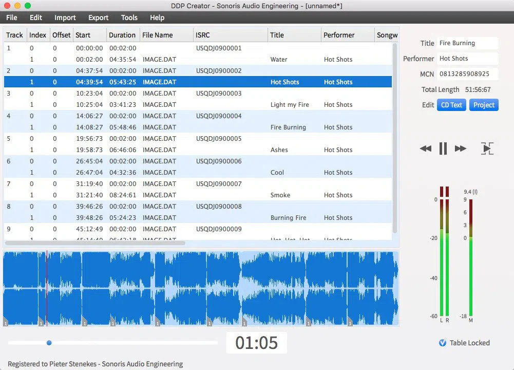 Sonoris DDP CREATOR Pro