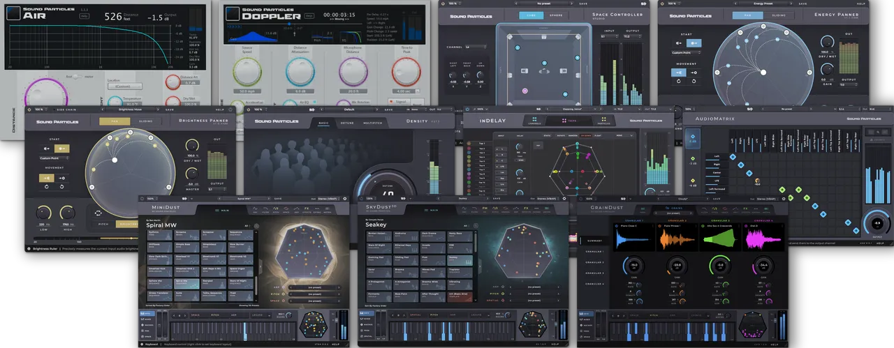 Sound Particles Spatial Music IV