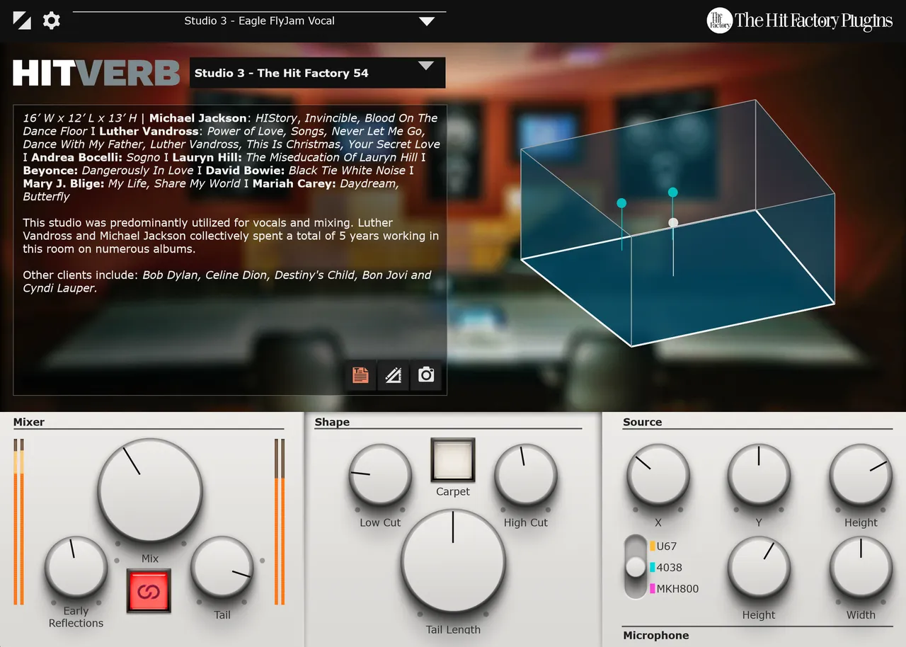 The Hit Factory Plugins HitVerb Upgrade from Studio 1