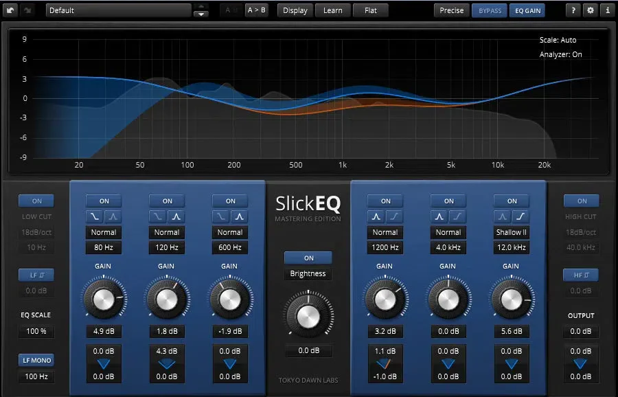 Tokyo Dawn Labs TDR SlickEQ Mastering