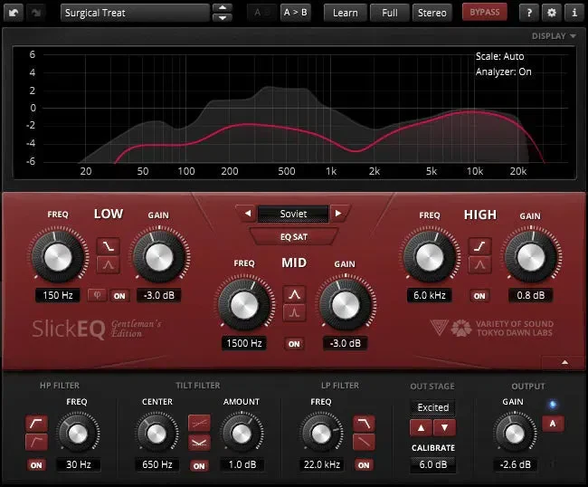 Tokyo Dawn Labs TDR VOS SlickEQ - Gentleman's Edition - Image 5
