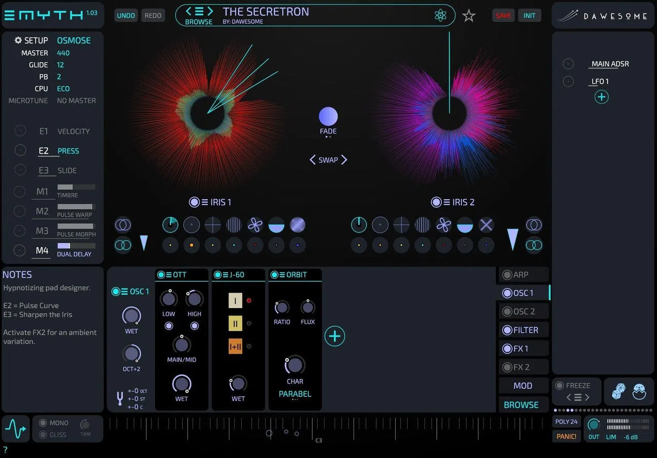 Tracktion Dawesome MYTH