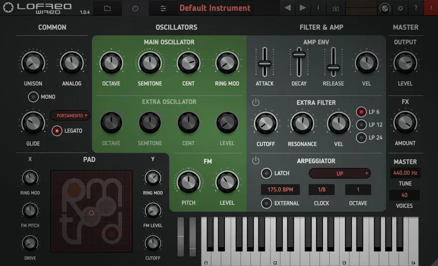 Tracktion Retromod LoFreq Wired
