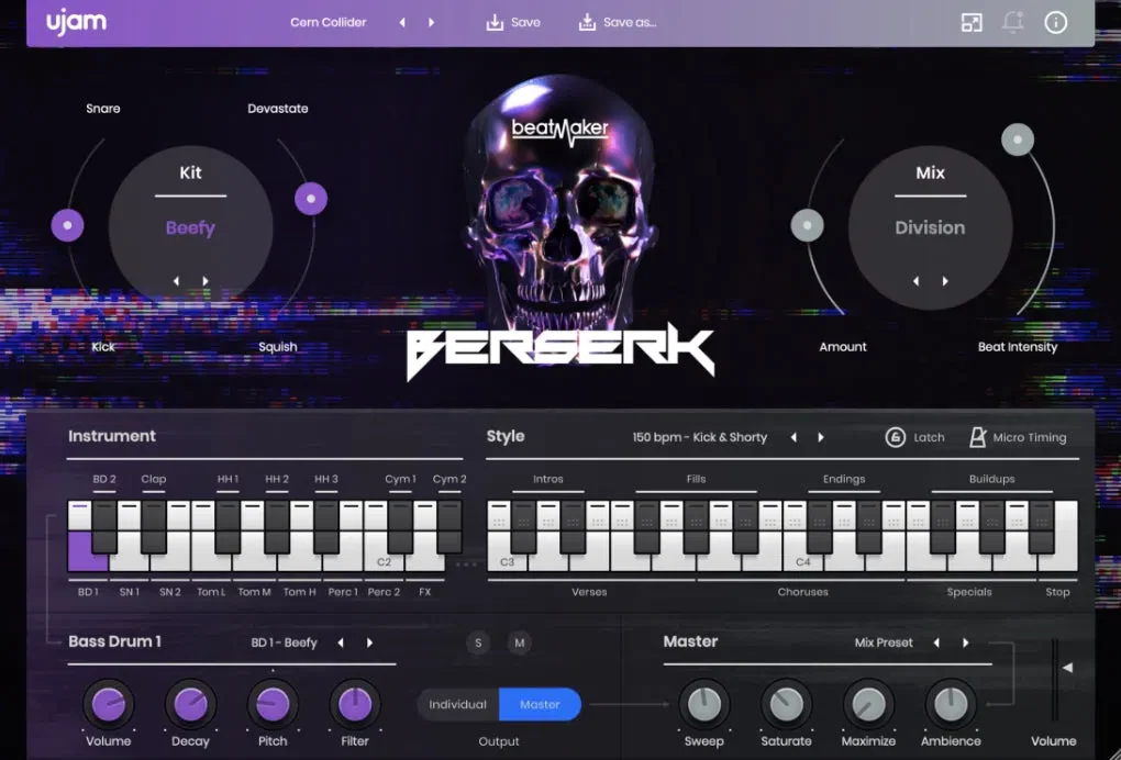 UJAM Beatmaker BERSERK Loyalty