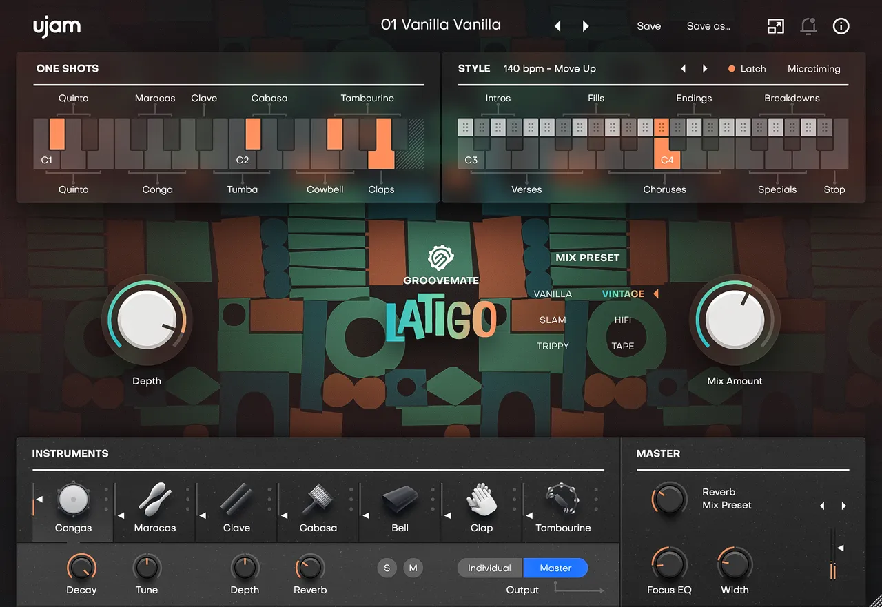 UJAM Groovemate LATIGO
