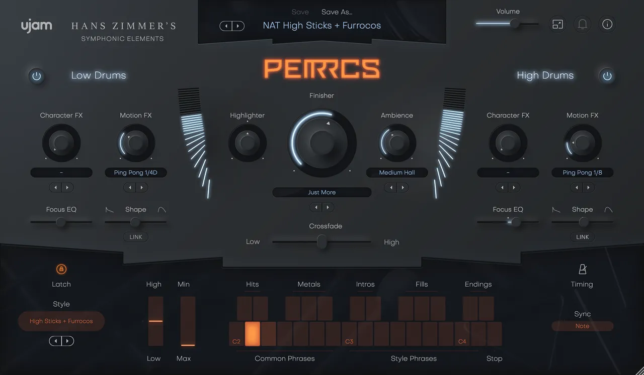 UJAM Hans Zimmer’s Symphonic Elements PERRCS