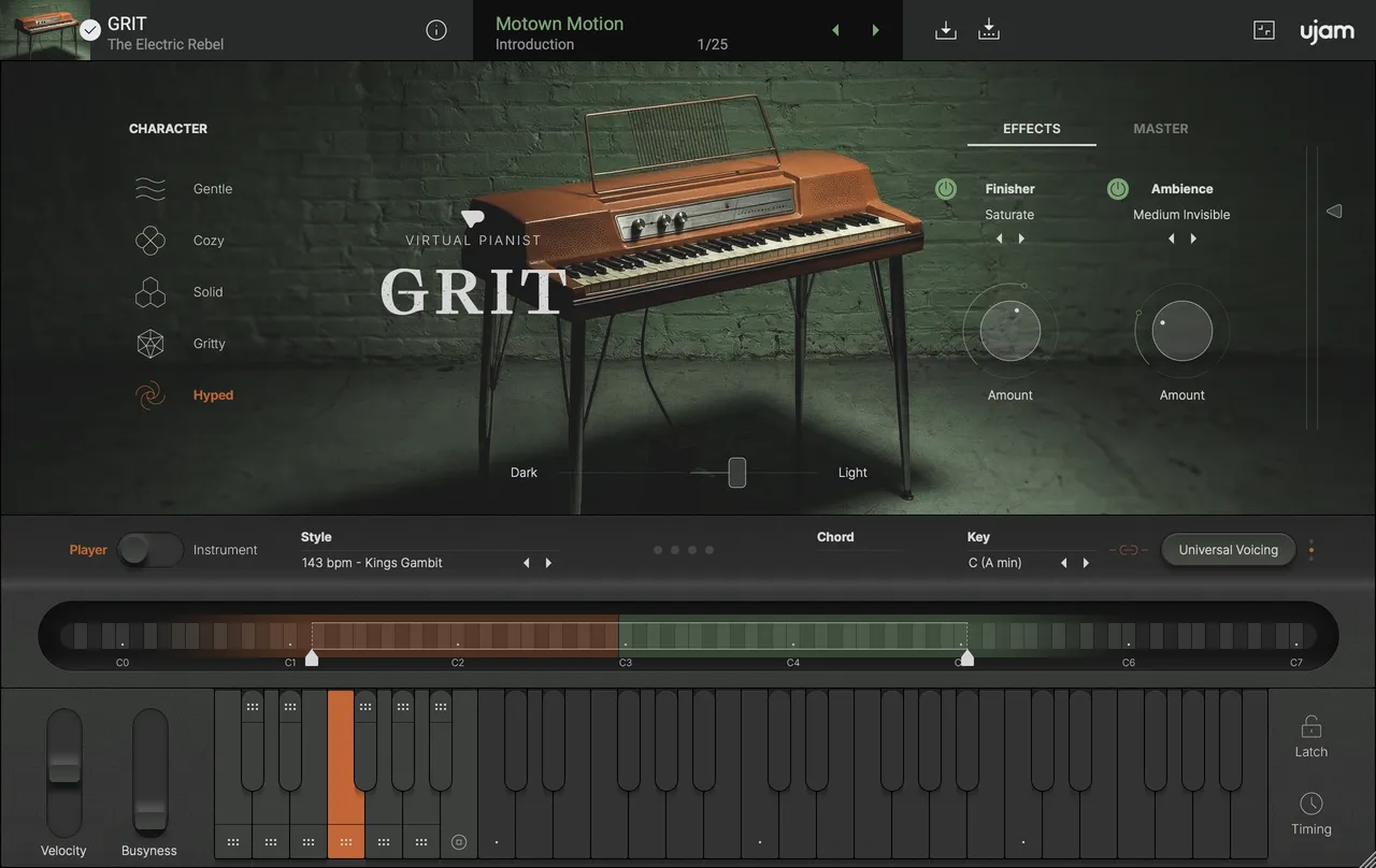 UJAM Virtual Pianist GRIT