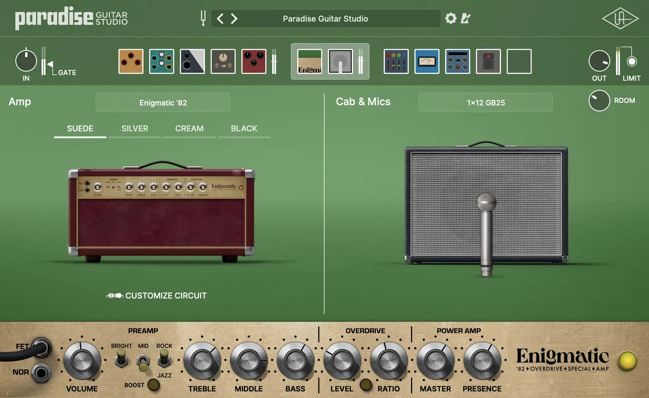 Universal Audio Paradise Guitar Studio