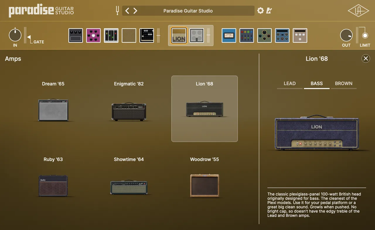 Universal Audio Paradise Guitar Studio - Image 5