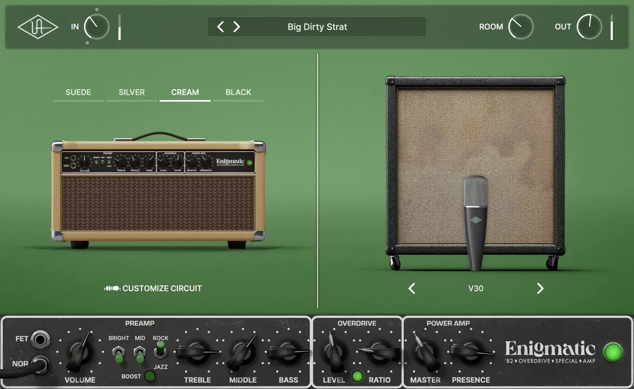Universal Audio UAD Enigmatic ’82 Overdrive Special Amp - Image 10