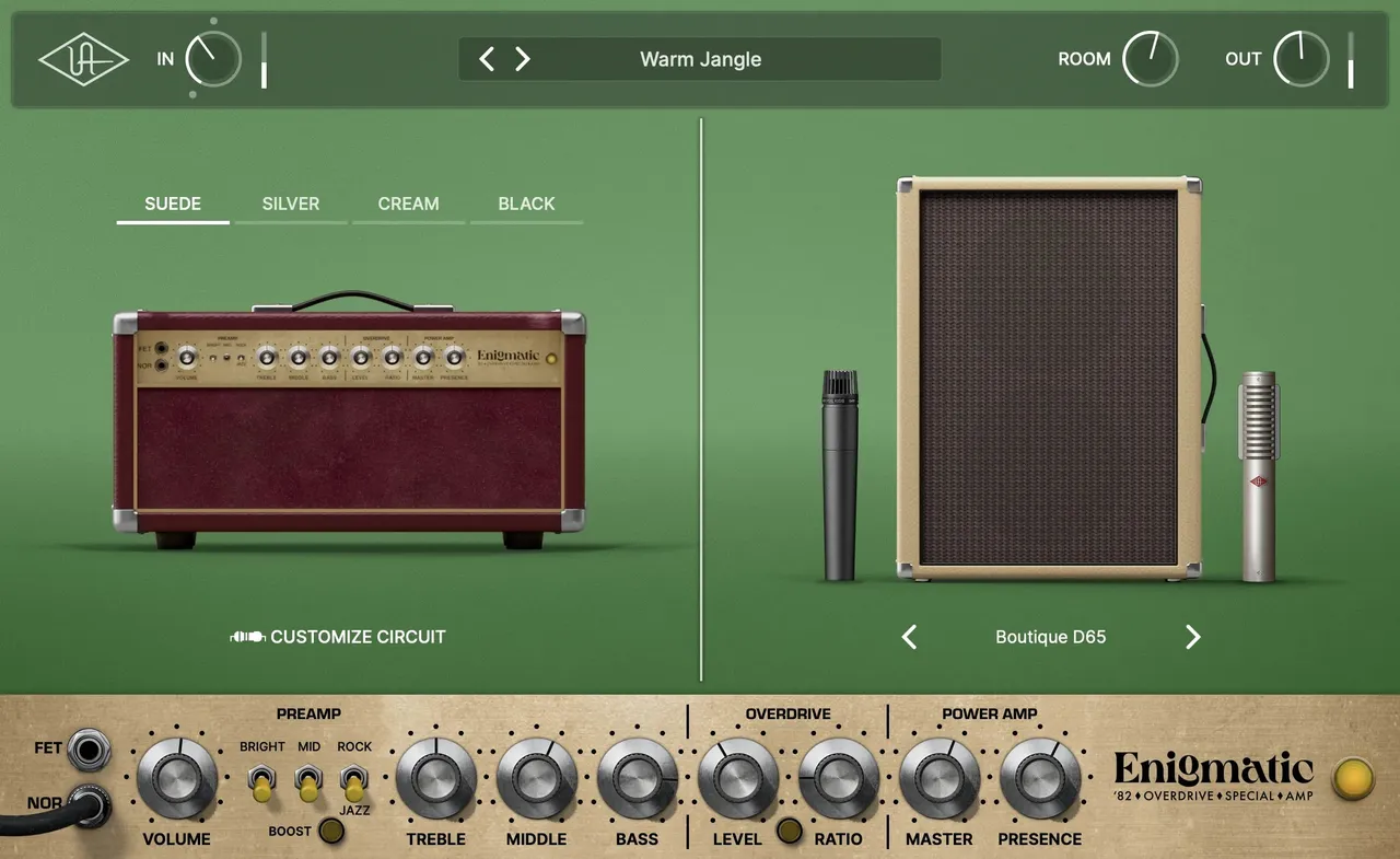 Universal Audio UAD Enigmatic ’82 Overdrive Special Amp - Image 5